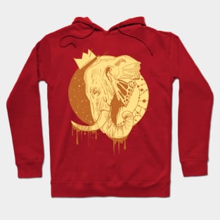 Terracotta Royal Elephant Hoodie